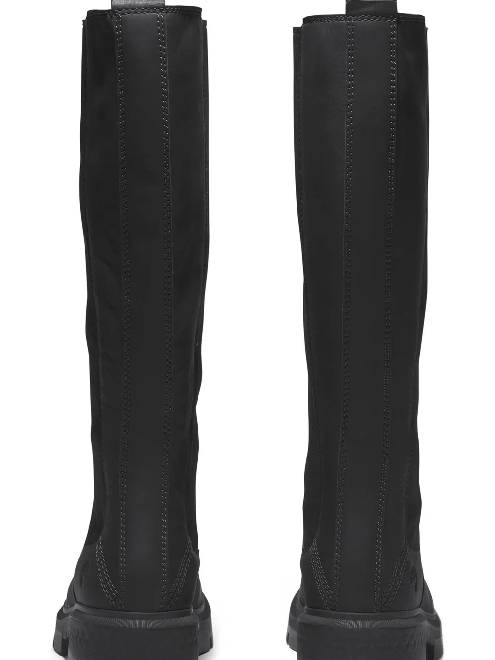 Women's Black Timberland Cortina Valley Tall Pull-On Riding Boots— size 7